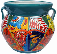 mexican talavera pots pottery
