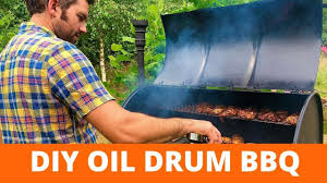 building an oil drum bbq step by step