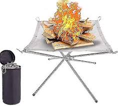 Folding Campfire Barbecue Rack