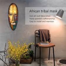 Tooarts African Face Mask Art Wall