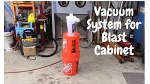 sand blast cabinet vacuum system