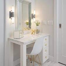 master bathroom dressing table design ideas