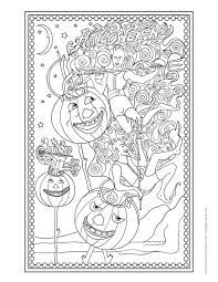 Seasons and celebrations coloring book. Vintage Halloween Demons And Pumpkins Woo Jr Kids Activities Halloween Coloring Pages Vintage Halloween Childrens Halloween