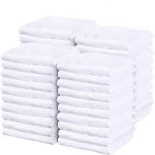 white terry towels