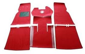 carpet kit volvo duett 210 red cvr