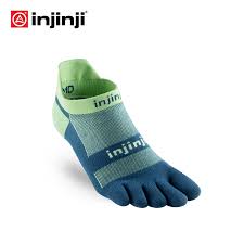 Us 13 72 10 Off Injinji Five Finger Sports Man Sneakers Socks Low Cut Lightweight Thin Running Sports Coolmax Sweat Absorbent Quick Drying Yoga In