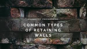 Common Types Of Retaining Walls