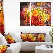 stained glass canvas print