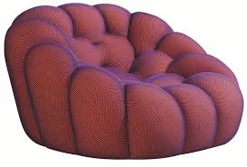 bubble fabric armchair by roche bobois