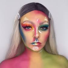 pop art face paint tutorial pro face