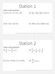 Solving Linear Equations Linear