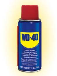 cleaning wd 40 stains from clothing