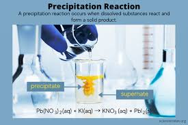 Precipitation Reaction Definition And