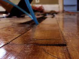 hardwood floor from cupping