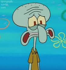 Image result for annoyed squidward