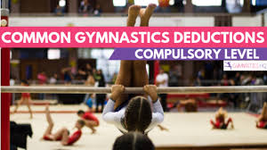 common gymnastics deductions