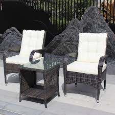 Tunearary Brown Outdoor Patio Wicker