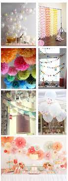 ideas for home made party decorations