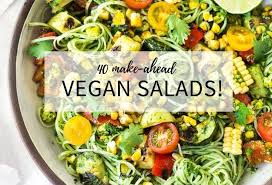 40 delicious vegan salads feasting at