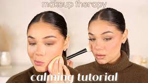 calming winter makeup tutorial very