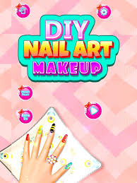 diy nail art makeup games on the app