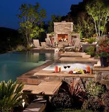 Design Ideas For Fireplaces By The Pool