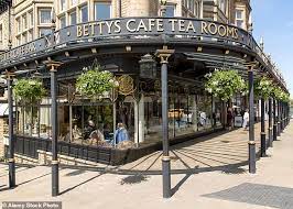Bettys harrogate, swiss and british cuisine and afternoon teas. Tea At Bettys And Turkish Baths In Harrogate And A Review Of Grantley Hall Hotel Daily Mail Online