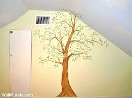 Tree Wall Murals Hand Painted Tree