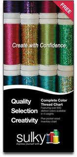 Decorative Thread Charts From Sulky Sulky Thread