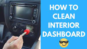 How To Clean Car Dashboard- Vents, Navigation Screen, Turn Signals -  Interior Car Detailing - YouTube
