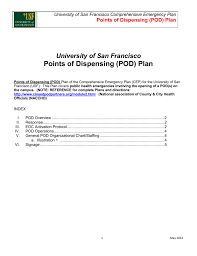 Usf Point Of Dispensing