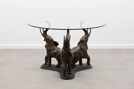 Bronze Elephant Dinging Table For