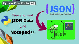 view json file in notepad editor