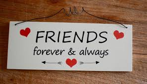 friend plaque sign saying gift best