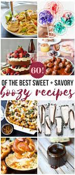 60 sweet and savory boozy recipes you