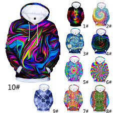 Details About Newcosplay Unisex Rainbow 3d Print Pullover Hoodie Hooded Sweatshirt Sweaters