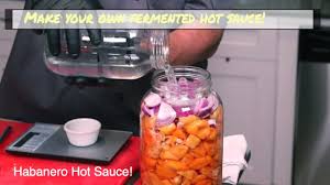 pineapple habanero hot sauce making