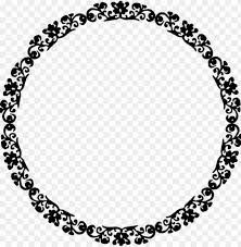 hd png decorative round border frame