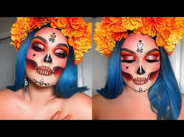 dia de los muertos makeup tutorial