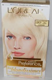 Loreal Preference Blondissimes Extra Light Ash Blonde Lb01
