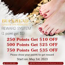 buckhead nails spa pedicure in