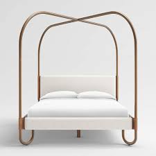 Gracia Queen Upholstered Canopy Bed