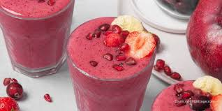 pomegranate plunge tropical smoothie