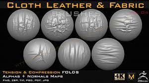 50 cloth leather fabric brushes 4k