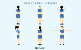 your shoulders through exercise