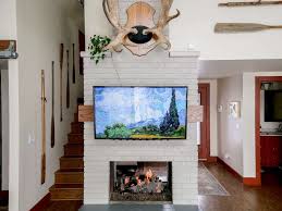 Painting Fireplace Brick