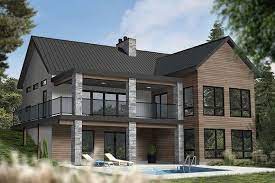 Plan 76566 Farmhouse Style With 3 Bed