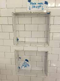 The whole process of installing the subway kitchen tile wasn't hard. Is This How Subway Tile Is Supposed To Be Installed