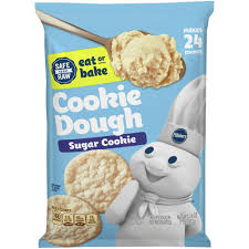 Cover and refrigerate remaining cookie dough for another use. Pillsbury Ready To Bake Sugar Cookie Dough 24 Ct 16 Oz Ralphs