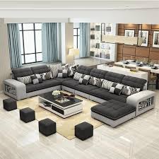 Salon Ultra Modern W Recliner Sofa Set